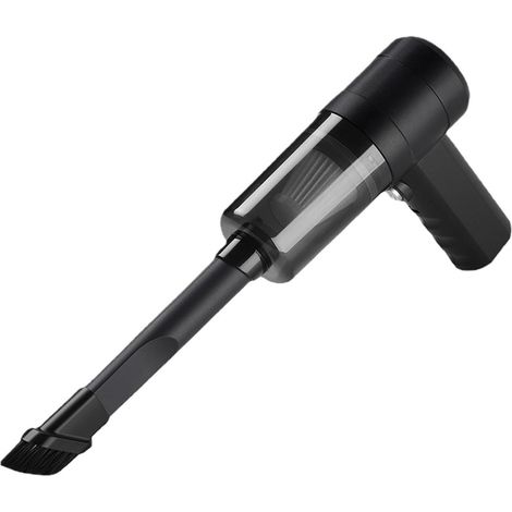 Potente aspiradora inalámbrica para coche, batería de larga duración, carga USB-C, ideal para limpiar alfombras, asientos y rejillas de ventilación en vehículos. (1/5)