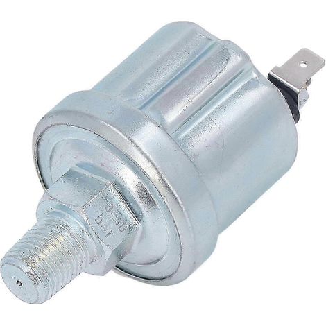 Oil Pressure Sensor 1/4 NPT 0 To 10 Bar Engine Oil Pressure Transducer compatible with VDO Diesel Generator Glossy Single Head (1/5)
