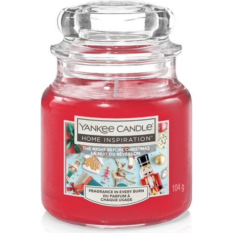 Yankee Candle Duftkerze Kleines Glas The Night Before Christmas 104 g rot Duftkerze