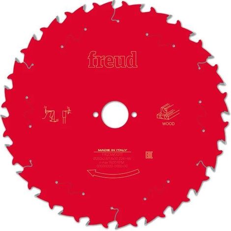 Freud F03FS09774 250mm x 30mm x 24T Wood Table Saw Blade