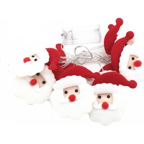 Guirlande Lumineuse LED - Guirlande Décorative Noël - Étanche IP44 - Pour Intérieur et Extérieur - 10 ou 20 Ampoules - Alimentation Piles AA ou USB (1/2)