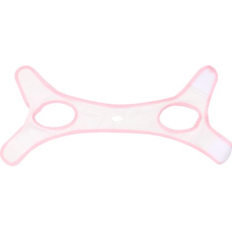 Sangle Anti-Ronflement Respirante pour Adultes et Enfants - Aide à la Réduction des Ronflements (Modèle Blanc Triangulaire)
