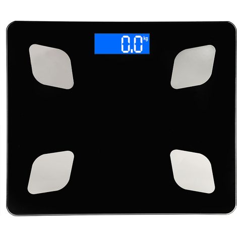 Balance électronique portable intelligente avec fonction Bluetooth, mesure la masse grasse (3 kg - 180 kg).-AquaForge (1/5)