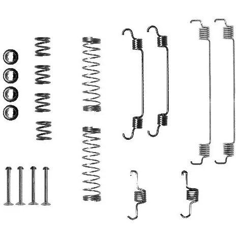 Kit d'accessoires, mâchoire de frein Textar 97031200 CITROËN 430869