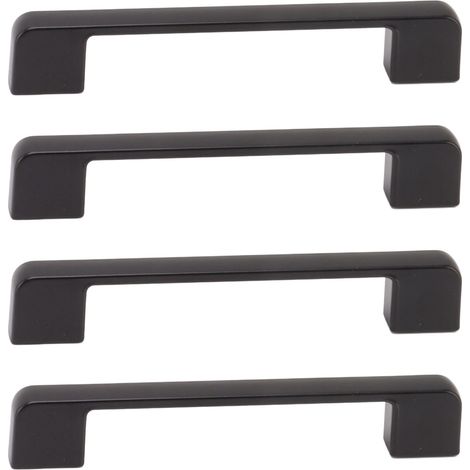 Lot de 10 poignées de tiroir en alliage d'aluminium pour meubles, tiroirs de cuisine, fenêtres et placards coulissants. (1/5)