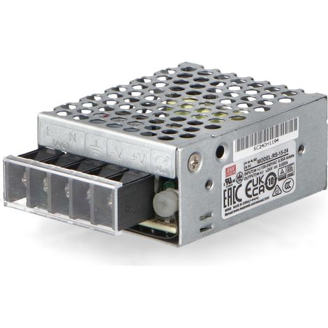 LED-Netzteile 15W 24Vdc Mean Well RS-15-24 (1/5)