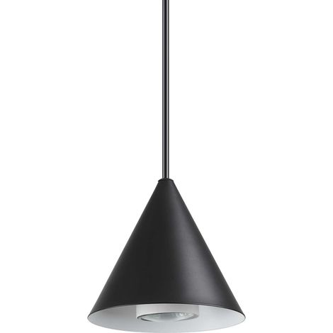 Sospensione Industrial A-Line Metallo Nero 1 Luce Gu10 7W 3000K Luce Calda (1/2)