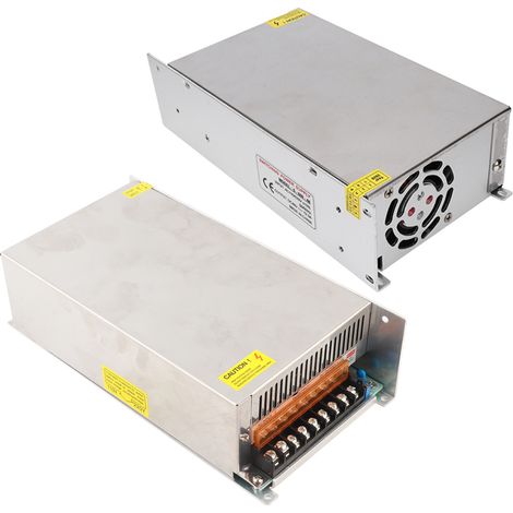 Alimentation LED 48V 16.7A 800W, Adaptateur Driver Aluminium DC48V pour Bandeau Lumineux, Écran LED, Imprimante 3D, Convertisseur AC170-250V, S-800-48 (1/5)