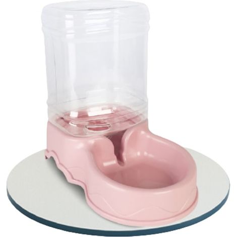 Fontaine à eau pour chat, abreuvoir automatique pour chien et chat, distributeur d'eau pour animaux, bol à boire mural, accessoire de lavabo, lot de pièces (PU) (1/4)