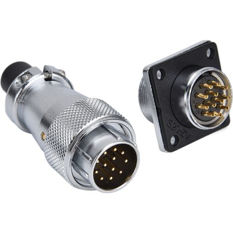Luftfahrtstecker 400V WS20, wasserdichter Stromanschluss (1/5)