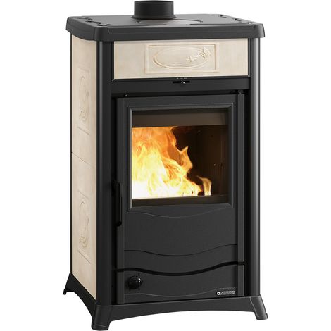Termostufa a legna bordeaux 4.0