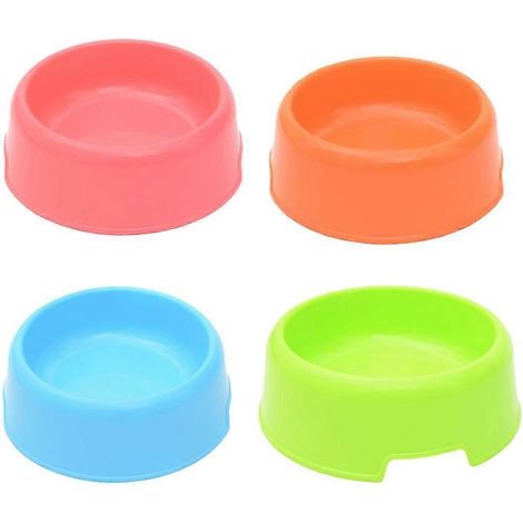 4 cuencos de plástico para perros y gatos (1/5)