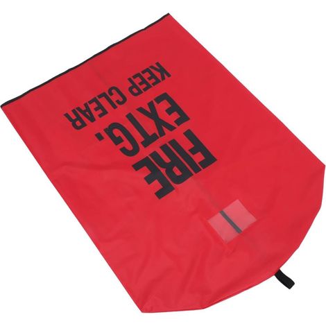 Feuerlöscher Schutzhülle 75x100cm Wetterfest Frostsicher aus