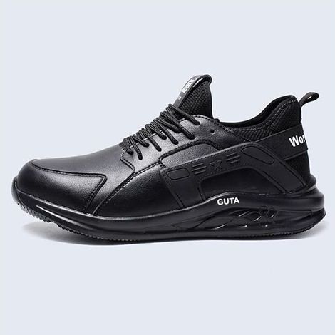 GDHZS-Chaussures de sécurité de travail à bout en acier, légères et respirantes, anti-perforation, pour hommes et femmes-40 (1/5)