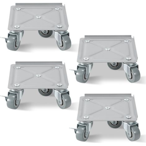 SWANEW Rotelle per mobili Sollevatore per mobili Trasportatore per mobili Rotelle per mobili Movimentazione per mobili Set di 4 pezzi (1/5)