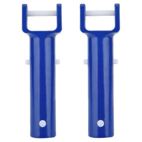 Piscine V Tête Poignée, Piscine Tête de Brosse Poignée, Piscine V Pince Tête Poignée de Rechange D'accessoires 2PCS (1/5)