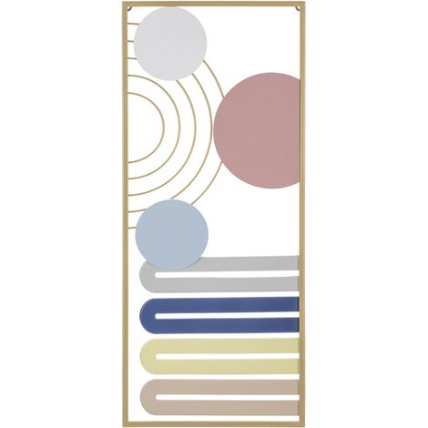 Panneau mural coloré -B- 37,5 x 2 x 84 cm (1/5)