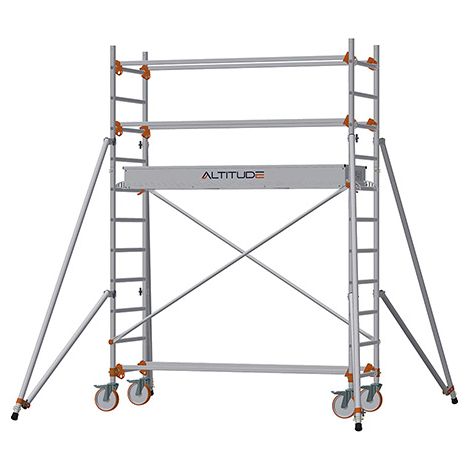 Echafaudage roulant - Hauteur de travail maximale 4.90m - 613713