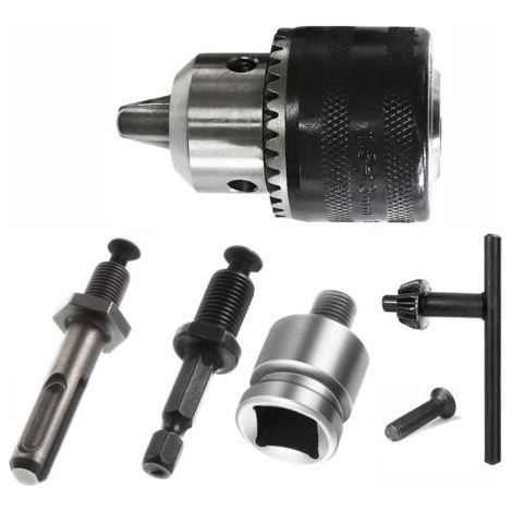 1,5-13 mm Bohrfutter 1/2-20 UNF mit SDS plus Adapter und Schraubenschlüssel Bohrfutter Schnellwechselfutter mit Schlüssel zum Bohren Elektrobohrmaschine Umbau-RAPANDA (1/5)