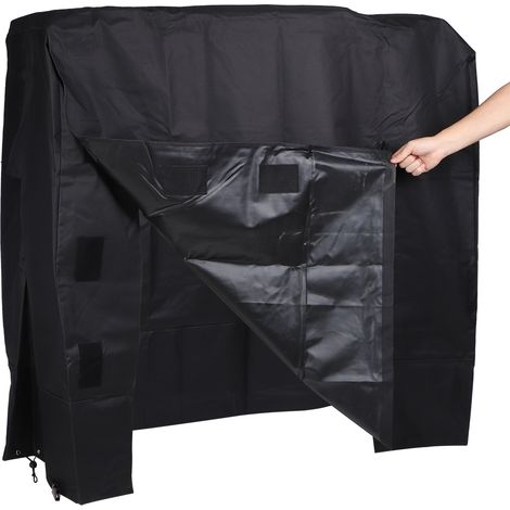 Housse de protection pour bûches de jardin/terrasse extérieure, imperméable et coupe-vent, en tissu Oxford. (1/5)