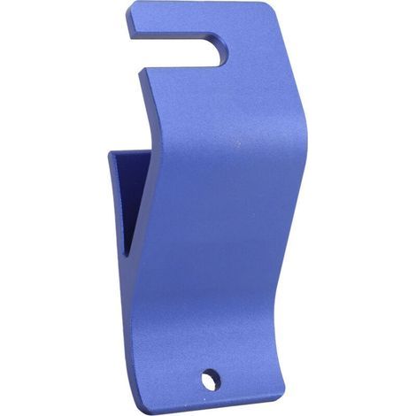 Outil de changement de pneu moto, démonte-pneu en aluminium 6061, assistance au changement de pneu, pour motos et quads, bleu (1/4)