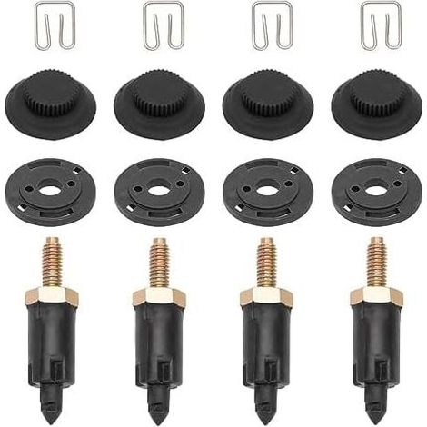 4 Set Fixations Couvre Moteur 2.0 HDI pour Berlingo C4 C5 Xantia Xsara 206 306 307 406 607 806 Expert 0137F6 13711 clips + boulons (1/5)