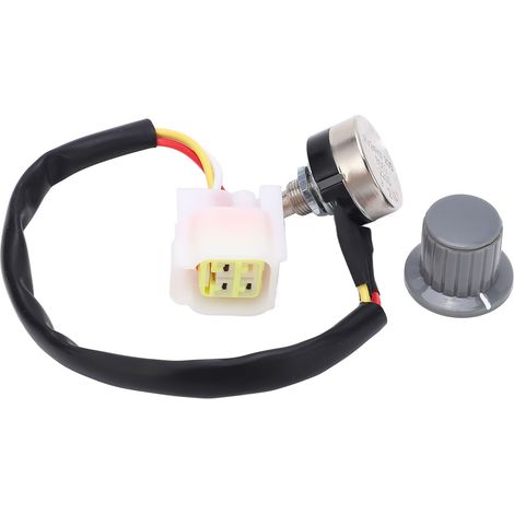 Bouton de commande de moteur d'accélérateur en acier allié ABS professionnel pour pelle hydraulique XGMA XG815 XG822