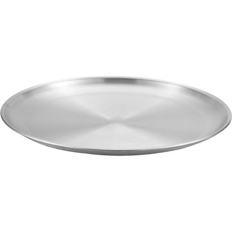 Plaque À Pizza - Acier Inoxydable - Ronde - 15 cm - Pour Four - Pâtisserie Et Cuisson Polyvalente - 1 Pièce (1/5)
