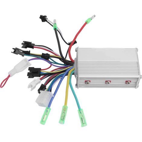 Controller-Kit für Elektrofahrräder für 24 V, 36 V, 48 V und 350 W mit automatischer Spannungserkennung, Motorsteuerung und LED-Anzeige zur Umrüstung. (1/5)