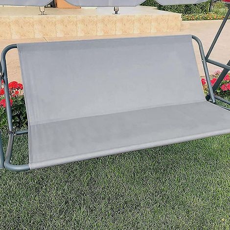 Coussin de remplacement pour balancelle de jardin, housse de siège pour banc suspendu, hamac 2/3 places, textile résistant, usage extérieur (1/2)