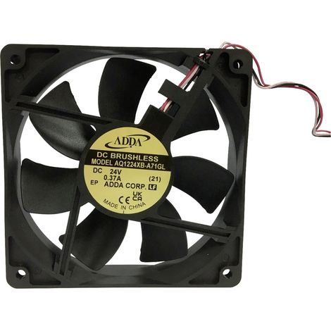 ADDA AQ1224XB-A71GL(21) Axiallüfter 24 V/DC  (L x B x H) 120 x 120 x 25 mm