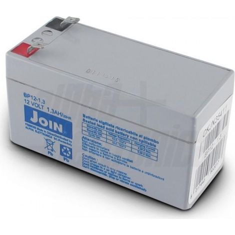 Alpha elettronica batteria piombo agm 12v 1.3ah bp12-1.3 (1/3)