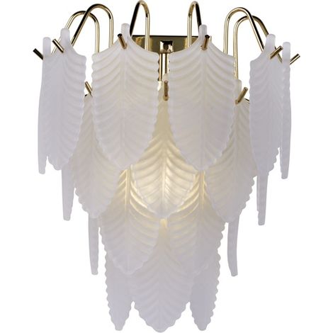 Applique murale Feather 1 lumière dorée - 48910-1SB (1/3)