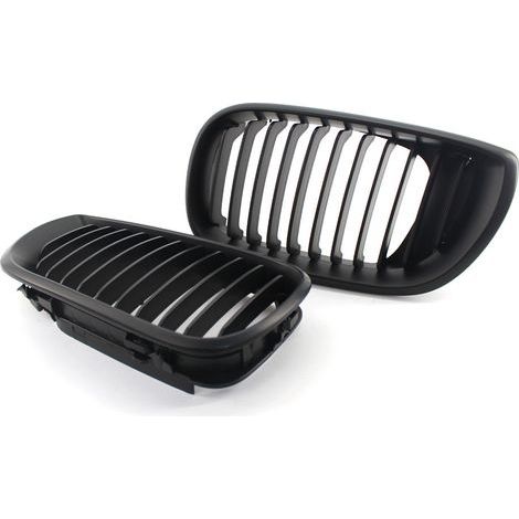 Paire Calandre Grille Avant Pare-chocs 4-Portes pour BMW E46 3-Series 02-05 (1/4)