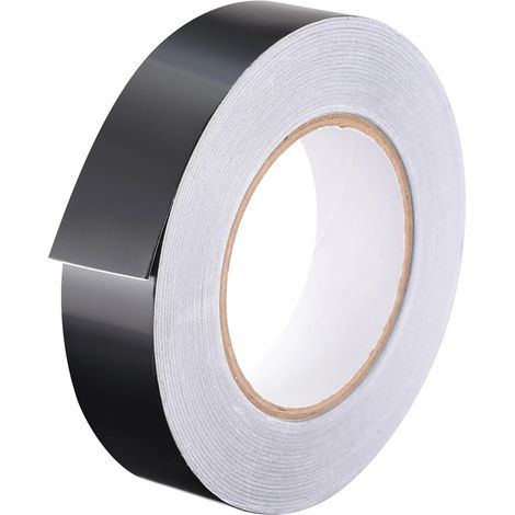 LOLLANDA Stickers décoratifs pour carrelage, ruban de scellement, autocollants de joints de sol imperméables, adaptés aux murs, aux cuisines-Noir,50mx3cm (1/5)
