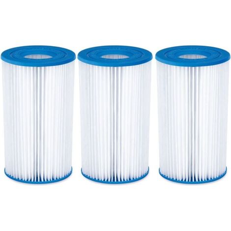 Set of 3 filter elements for pool air conditioning, YMYNY pool water pump filter