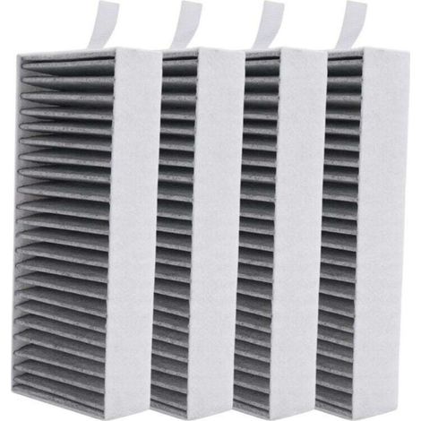 Filtre à Charbon Actif Compatible Hottes Aspirantes Modèles HZ9VRCR0 HEZ9VRUD0 17004796 17004806 Z821VR0 (1/4)