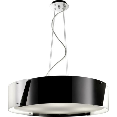 Argus schwarze Deckenleuchte (87 cm) CRISTALRECORD 99-297-87-810 (1/3)