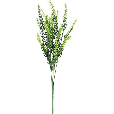 Ramos artificiales para exteriores, bodas y decoración nupcial: flores artificiales verdes de aspecto realista.