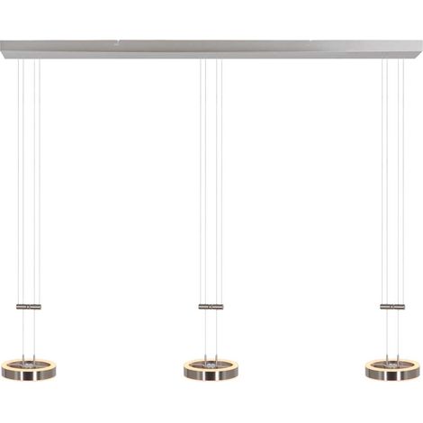 [GEBRAUCHT] Led Pendelleuchte Piola Hängelampe Led Lampe Höhenverstellbar 3 Flammig B-Ware