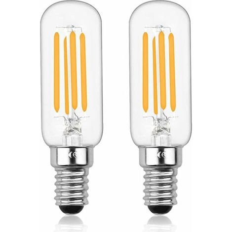E14 Ampoule LED 4W Ampoule à Filament LED Tubulaire, 4W Incandescent Équivalent Blanc Chaud 2700K Lefou (1/5)