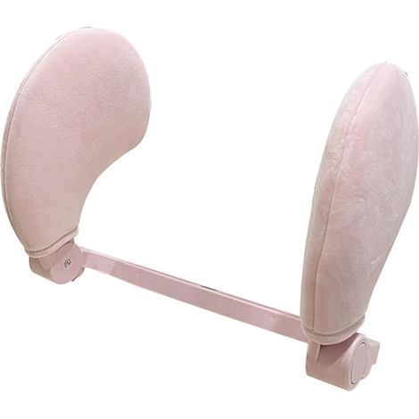 Pridifier L'oreiller En Tête De Siège 38 Cm Cardite De Sommeil De Voiture Oreiller De Cou En Forme De U Coussin De Voyage Rotatif Réglable Pour Les enfant Et Les Adultes Support Côté Velours (1/5)