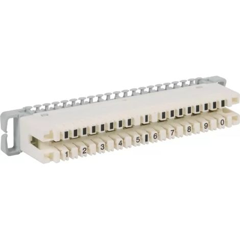 Dehn Trennleiste für 10 Doppeladern der LSA-Technik 2 907996 (1/2)