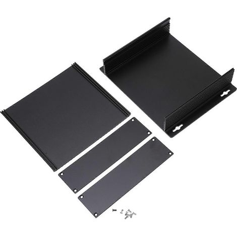 Aluminium-Projektbox, korrosionsbeständig, leicht, vielseitig einsetzbar, Elektronik-Projektbox (1/4)