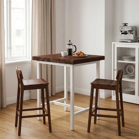 vidaXL Rectangular Table Top 40 x 40 x 3.2 cm Square Solid Acacia Wood (1/5)