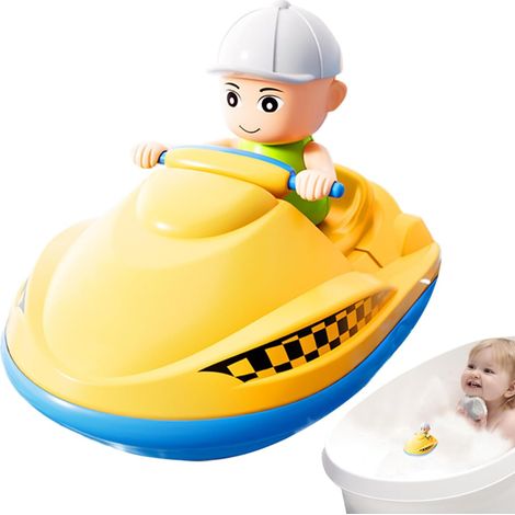 Aufziehbares Badespielzeug für Babys – Sinnliches Wasserspielzeug für Poolpartys, Ausflüge und Duschen im Freien (1/5)