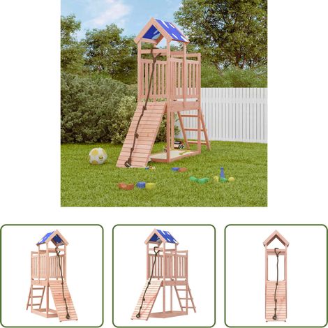 vidaXL Jeu en bois - Aire de jeux d'extérieur bois massif de douglas (1/5)
