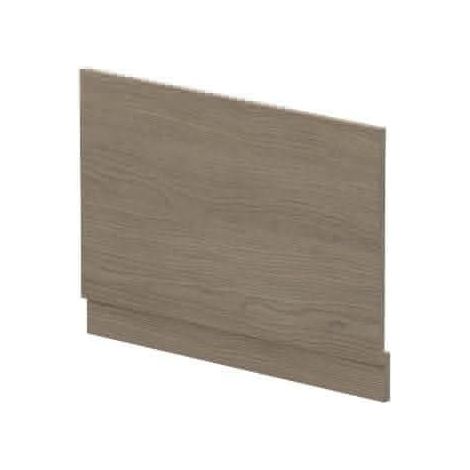 Nuie Straight Bath End Panel and Plinth 560mm H x 780mm W - Solace Oak (1/4)