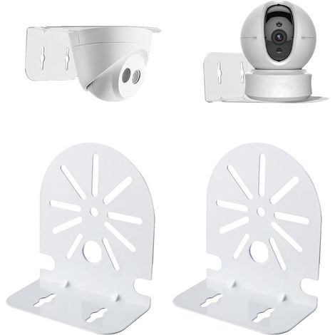 Support Mural en métal Massif pour Caméra IP dôme et Bullet, sans Fil WiFi PT, systèmes de sécurité intérieurs et extérieurs, Compatible avec, Ezivz, Tapo, etc (1/5)