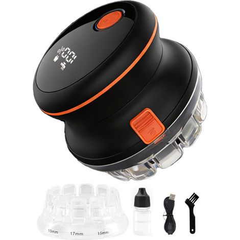 rasoir electriques hommes-Tondeuse à cheveux rechargeable pour hommes - Intelligent, puissant avec batterie longue durée (ABS, cutter net double)